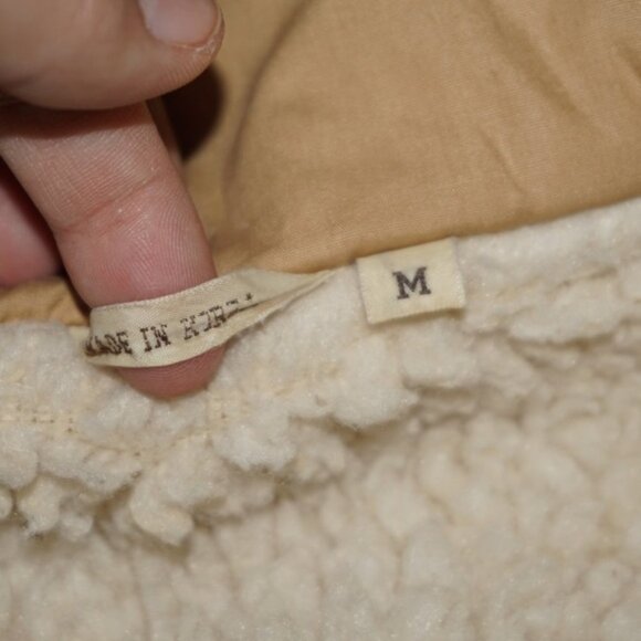 Vintage 70s Quilted Sherpa Ski Jacket - Picture 3 of 7